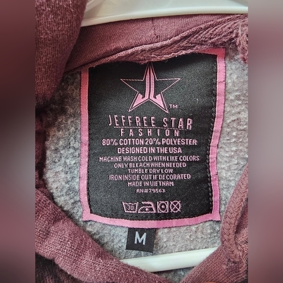 Jeffree Star berry tie-dye hoodie - Picture 3 of 4